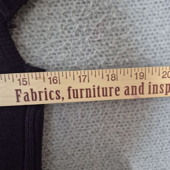 Ibex Women's Purple Knit Merino Wool Sleeveless Sweater Tunic Top Large - Picture 8 of 9